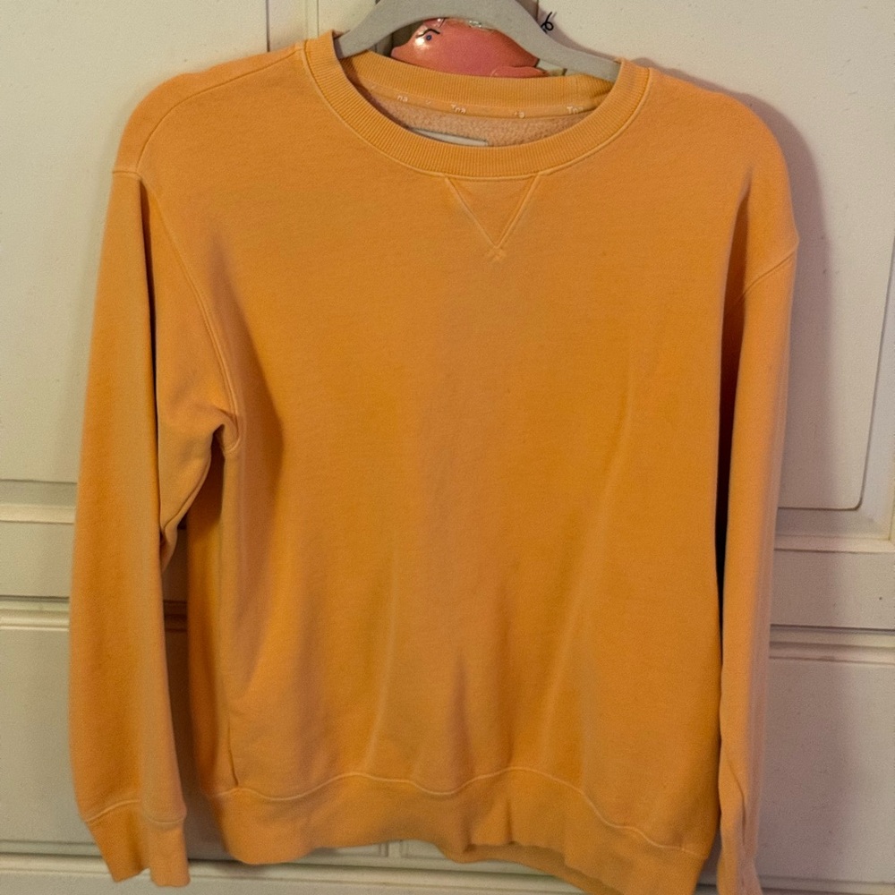 TNA Women's Orange Sweatshirt